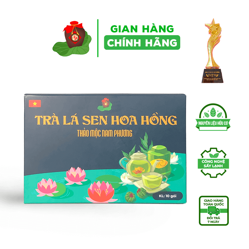 trà lá sen hoa hồng_10 gói